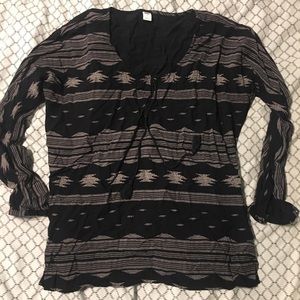 Old Navy Black Blouse. Size M